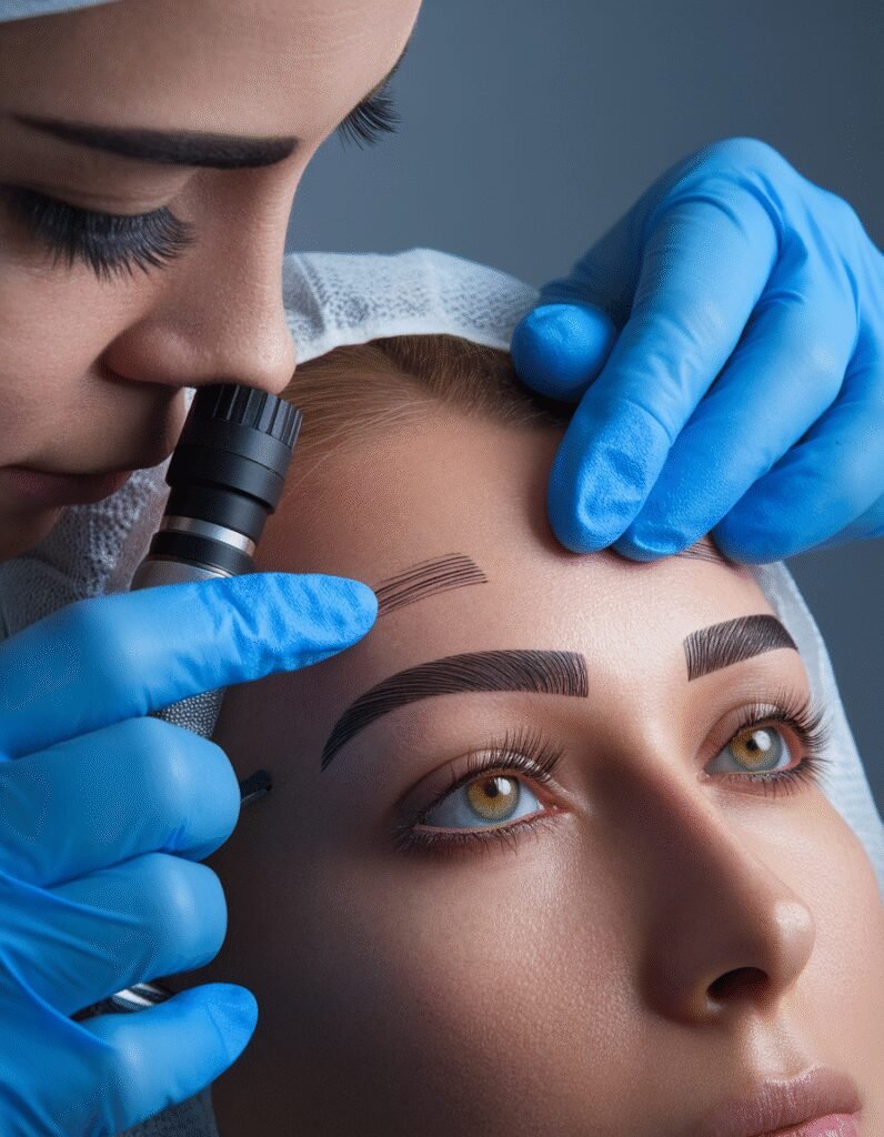 5 Tratamentos Dermatológicos que Salvam Sobrancelhas em CalvícieCalvície na sobrancelha: Giovana Cordeiro, de 'Dona de Mim', revela diagnóstico incomum por uso de muita química nos pelos; dermatologista explica