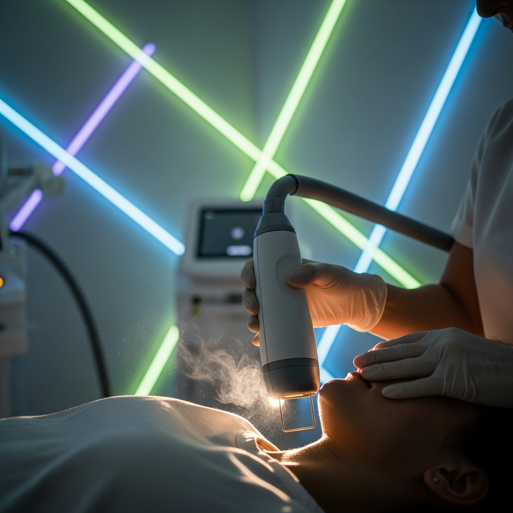 Laser Picossegundos: 5 Razões dos Dermatologistas Adotarem 80%+Danielle Winits também realiza um laser de picossegundos em consultório com sua dermatologista